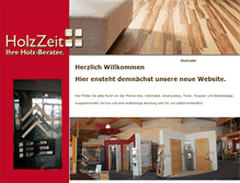 Tablet Screenshot of holzzeit-warstein.de